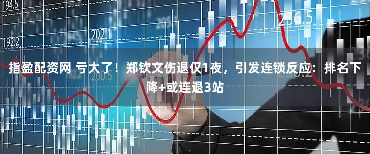 指盈配资网 亏大了!郑钦文伤退仅1夜,引发连锁反应:排名下降+或连退3站