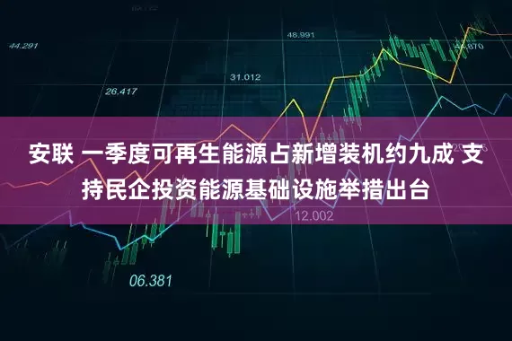 安联 一季度可再生能源占新增装机约九成 支持民企投资能源基础设施举措出台